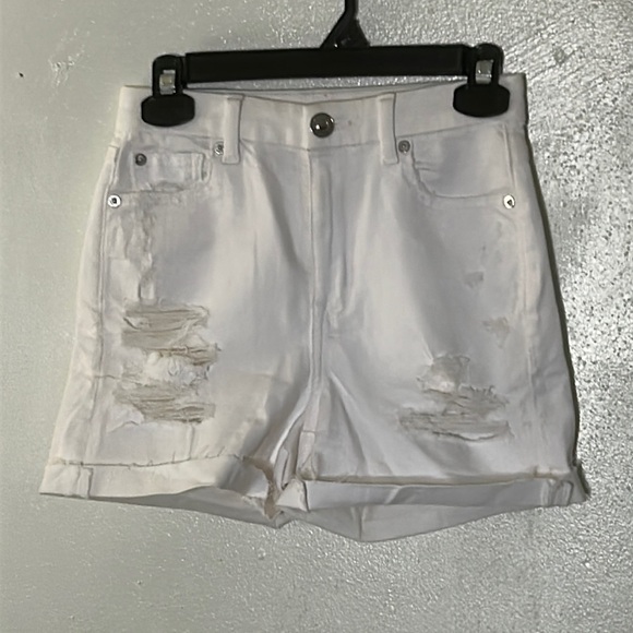 Bnwot American Eagle Curvy Hi-Rise Shorties Size 0 - Picture 1 of 5